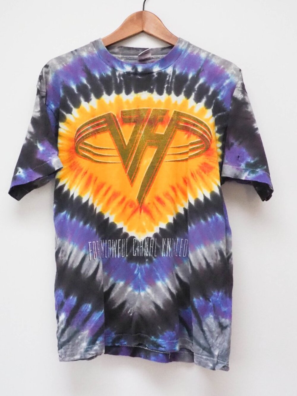 Van Halen For Unlawful Carnal Knowledge Tee - 1991 Van Halen Album Tshirt